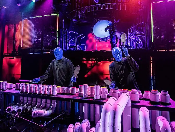 Blue Man Group i New York billetter - Scenen