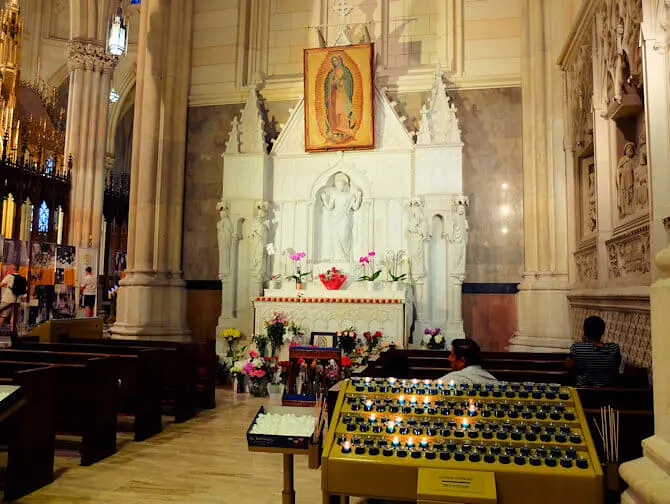 St. Patrick's Cathedral i New York - Alter