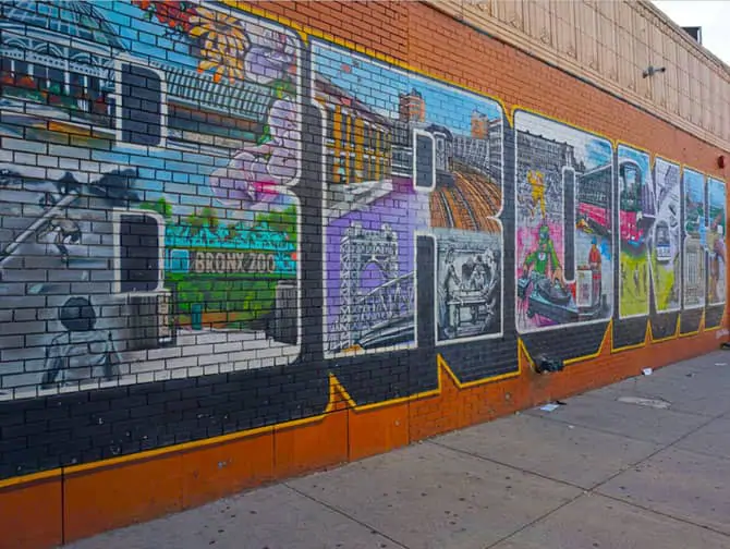 Guidet tur i Brooklyn, Queens og Bronx - Street art i Bronx