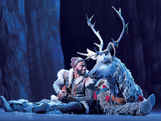 Frozen Broadway billetter - Kristoff og Sven