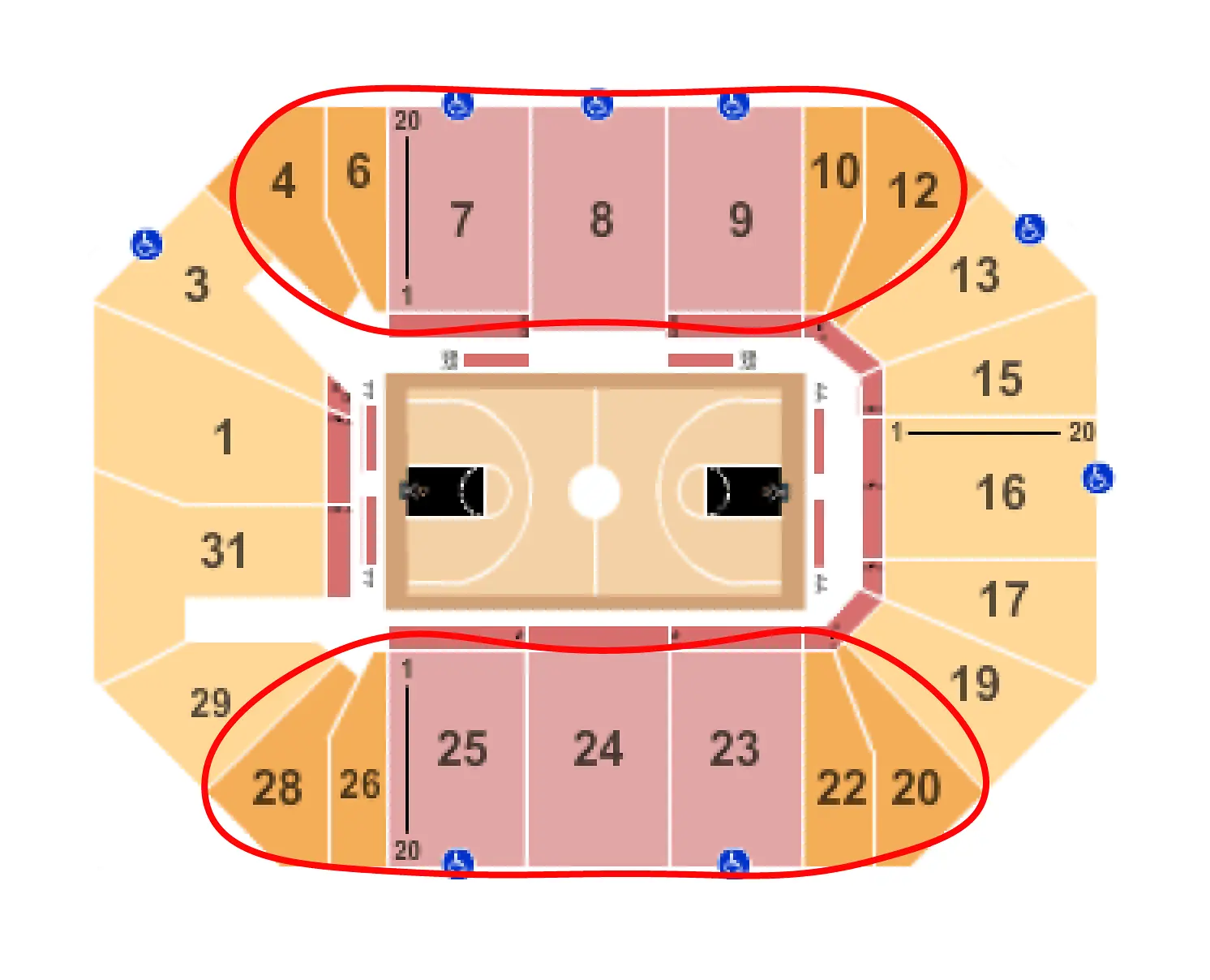 New York Liberty basketball billetter - Barclays Center oversigt pladser