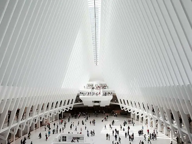 Westfield World Trade Center - Arkitektur
