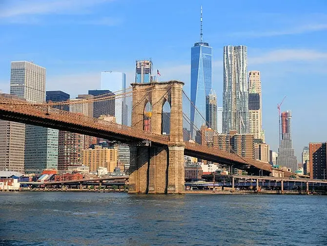 Forskellen på New York Explorer Pass og New York Pass - Brooklyn Bridge