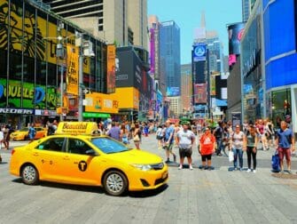 Superheroes Tour i New York - Times Square