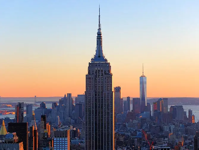 Forskellen på New York Sightseeing Flex Pass og New York Explorer Pass - Empire State Building