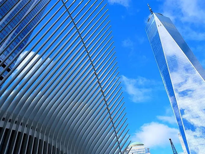 Forskellen på New York Sightseeing Flex Pass og New York Explorer Pass - Udsigten fra One World Observatory