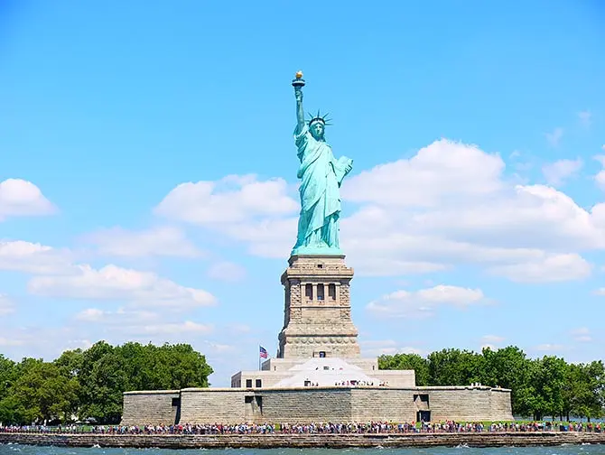 Forskellen på New York Sightseeing Flex Pass og New York Explorer Pass - Frihedsgudinden