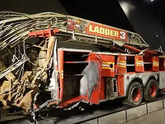 9/11 Museum i New York - Brandbil