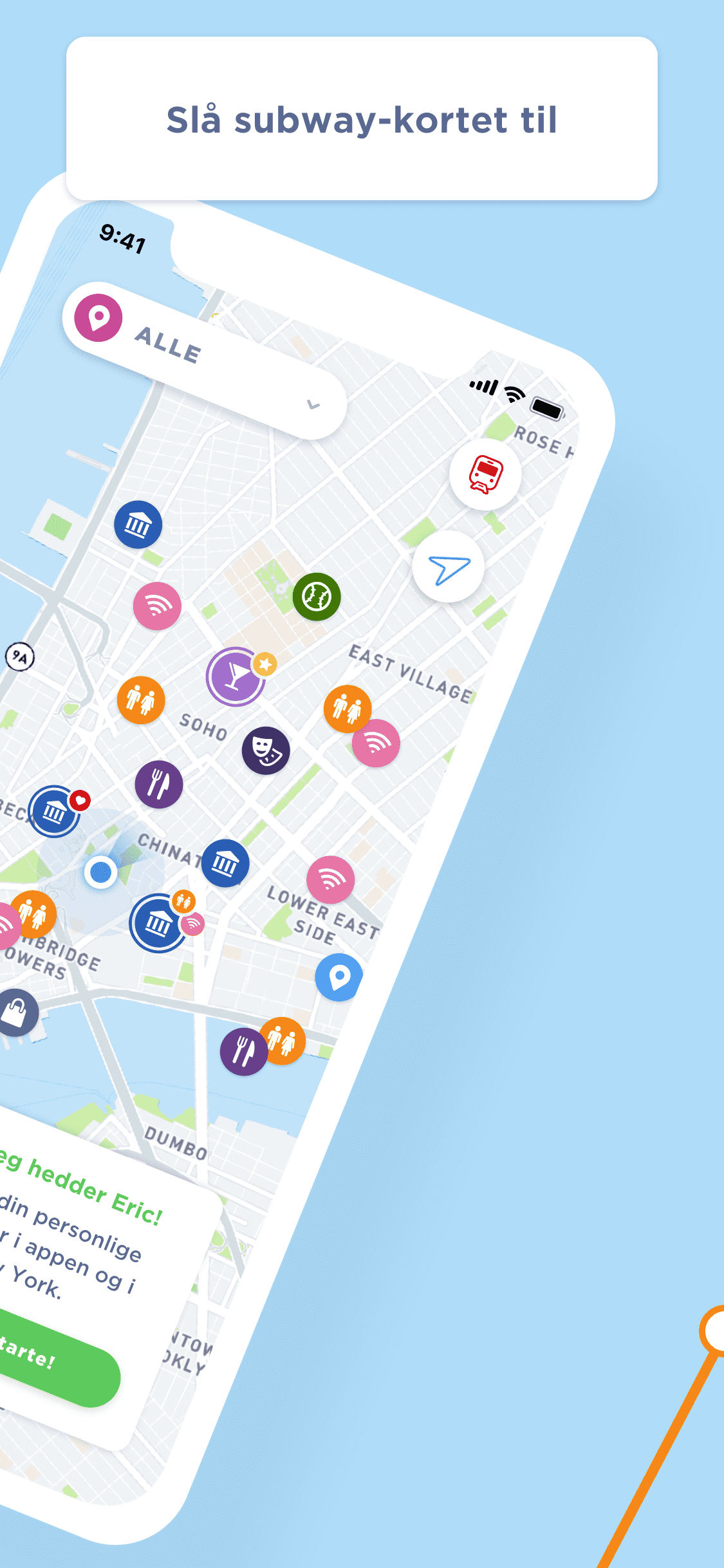 Eric’s New York App - Screenshot app 2