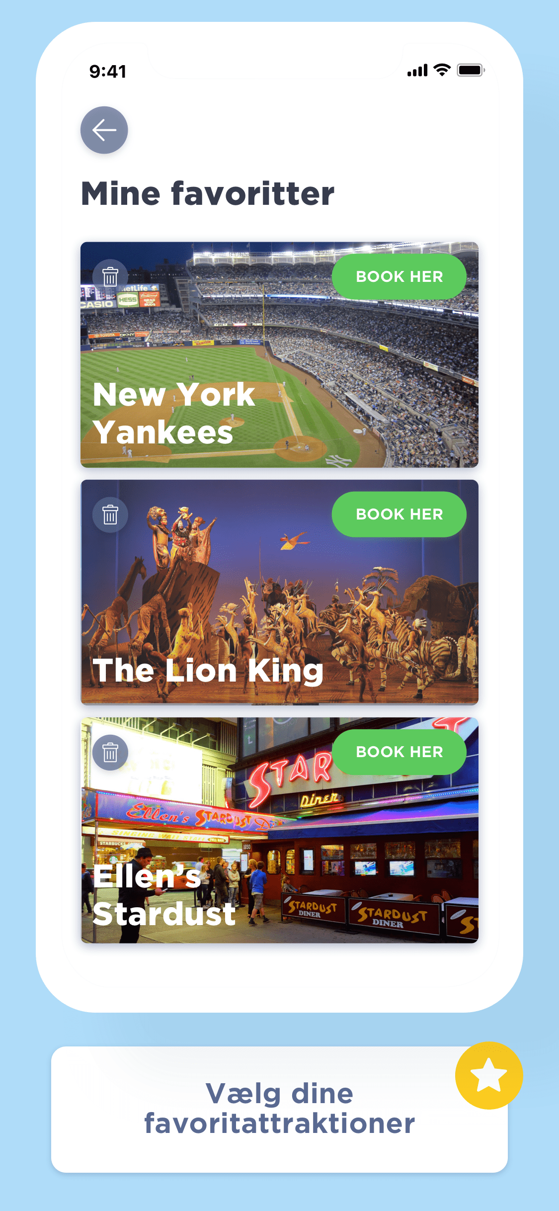 Eric’s New York App - Screenshot app 3