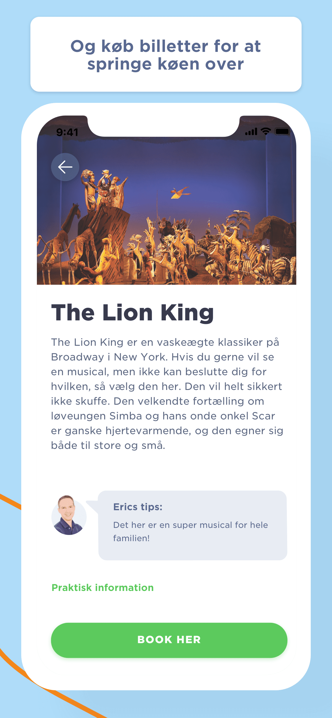 Eric’s New York App - Screenshot app 4