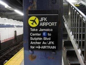Transfer fra Manhattan til JFK Lufthavn