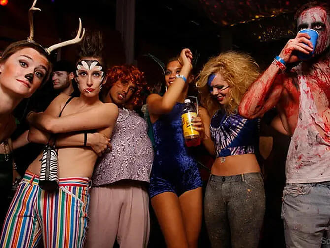 Halloween fester i New York