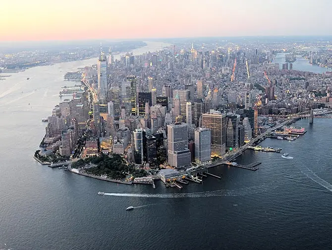Night Helikopter Tour i New York - Manhattan