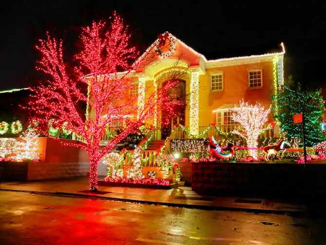 Privat guidet juletur - Dyker Heights