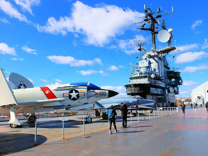 Fleet Week i New york - Intrepid Museum