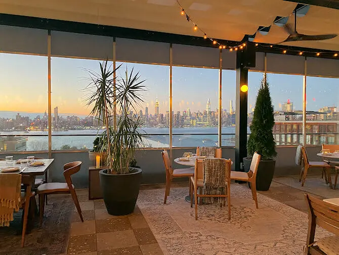 Hvad skal man se i Williamsburg - Middag med udsigt