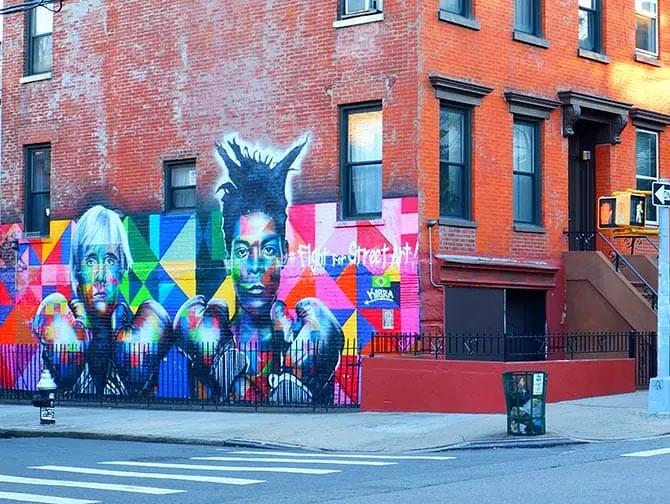 Hvad skal man se i Williamsburg - Street art