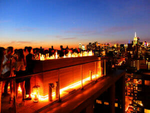 Nattelivet i Uptown og Downtown New York