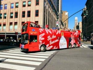 Gray Line hop-on-hop-off-bus i New York