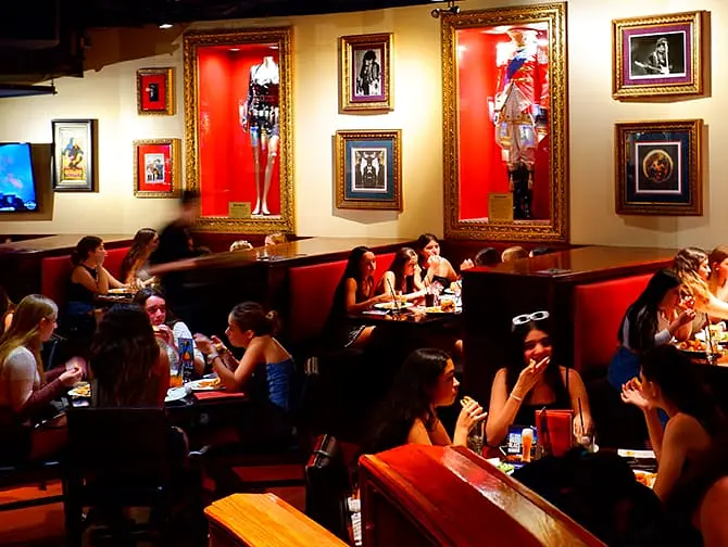 Temarestauranter i New York - Hard Rock Cafe indeni