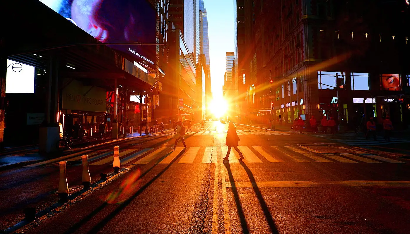 Manhattanhenge - Gade