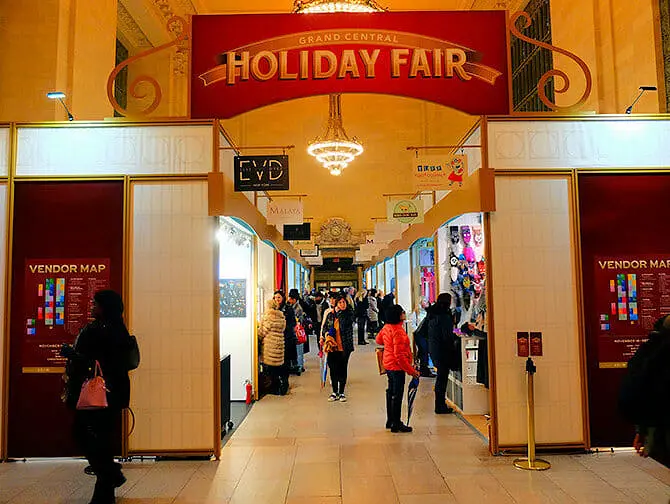 Julemarkeder i New York - Grand Central