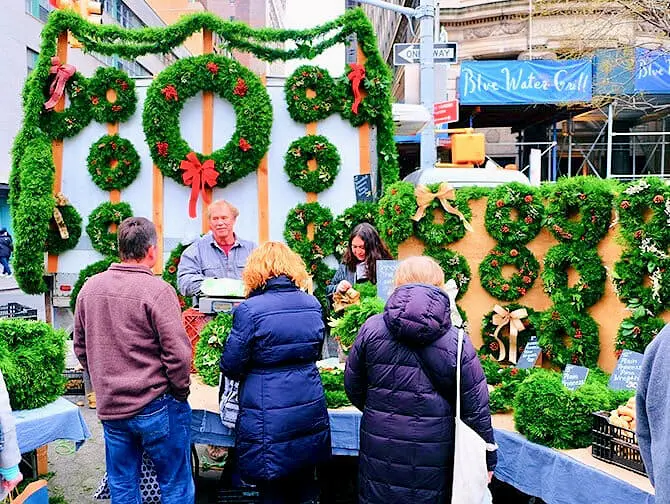 Julemarkeder i New York - Jul i Union Square