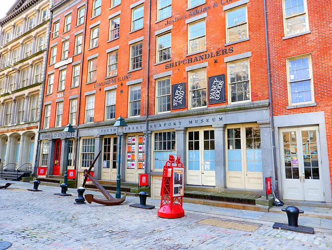 Hvad skal man se i South Street Seaport