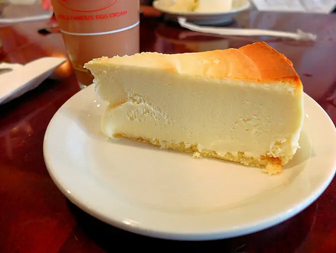 Bedste cheesecake i New York - Cheesecake at Junior's