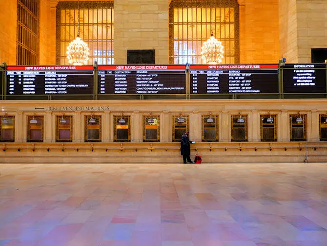 Metro North Railroad i New York - Grand Central i New York