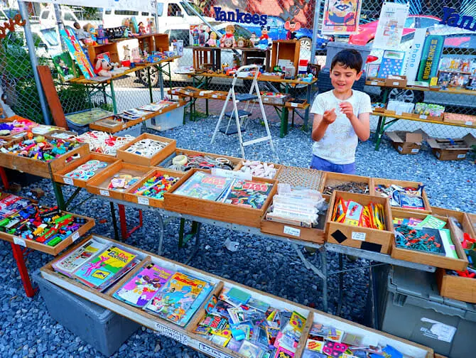Loppemarkeder i New York - Williamsburg Brooklyn Flea