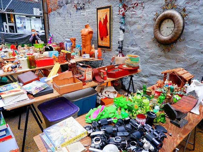 Hvad skal man se i Chelsea, New York - Flea Market