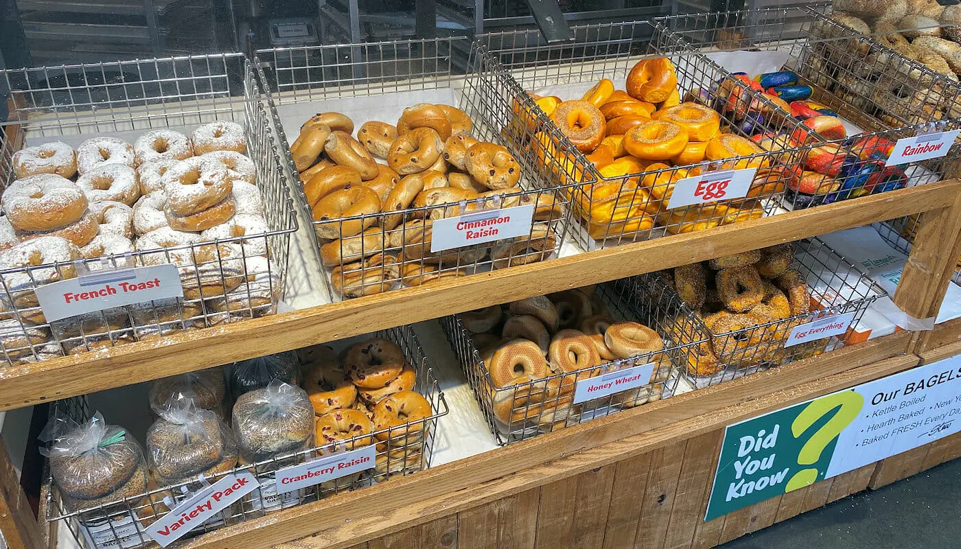 Bedste Bagels i New York - Supermarked