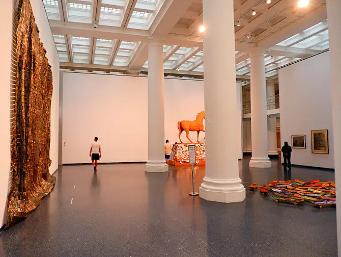 Brooklyn Museum i New York - Inde i museet