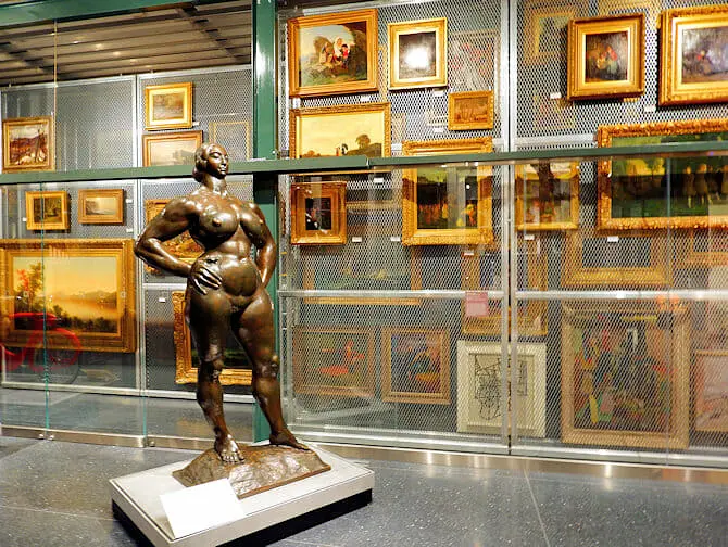 Brooklyn Museum i New York - Opbevaringslagret
