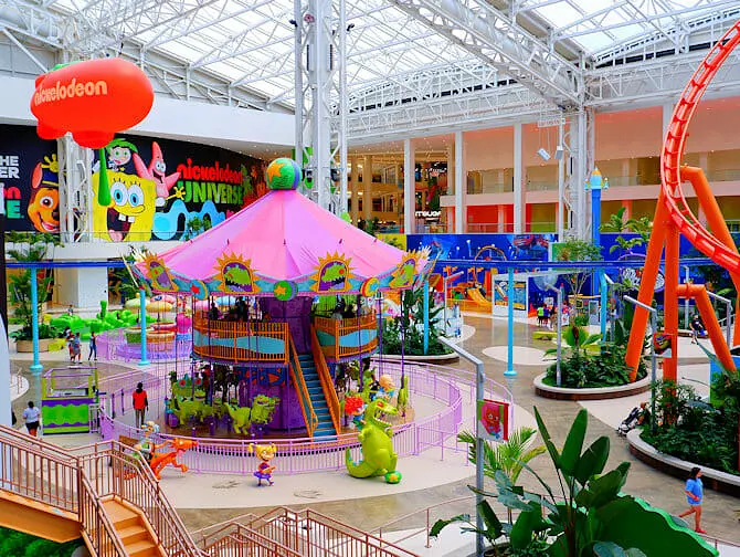 Nickelodeon Universe Amusement Park tæt på New York billetter