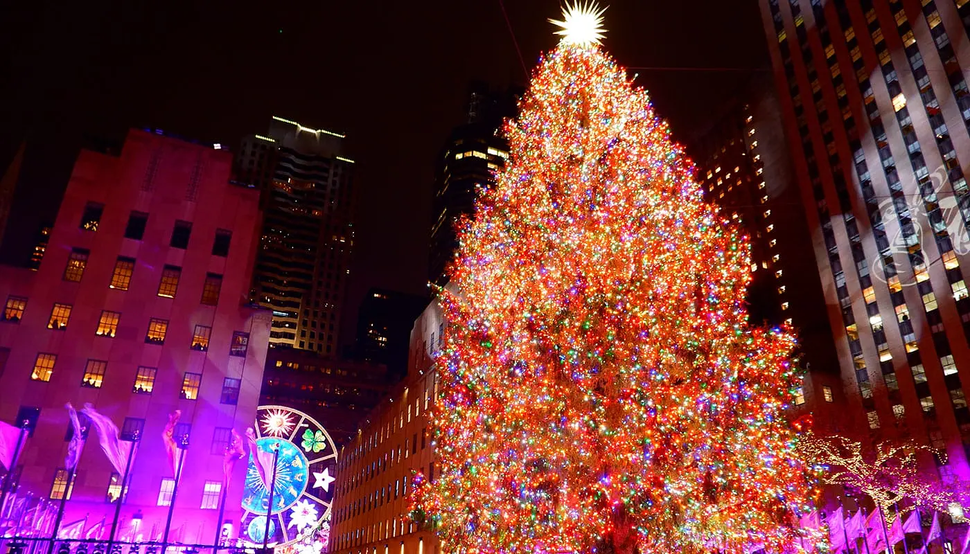 Rockefeller Center Christmas Tree Lighting Ceremony - Rockefeller Træ