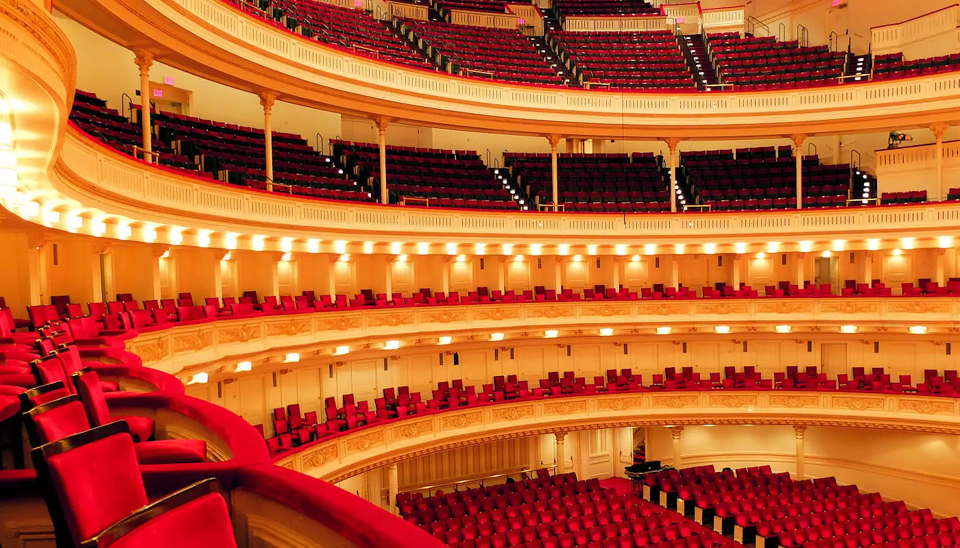 Carnegie Hall i New York - inde