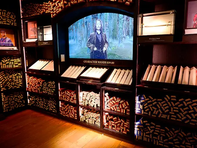 Legetøjsbutikker i New York - Harry Potter butik