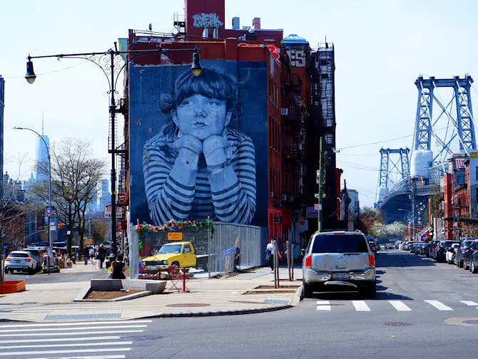 Street Art i New York -Brooklyn Williamsburg