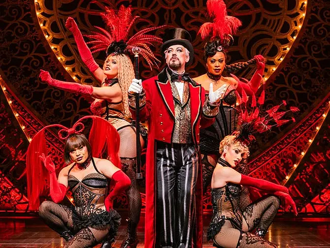 Moulin Rouge! The Musical Broadway billetter - Kulisser