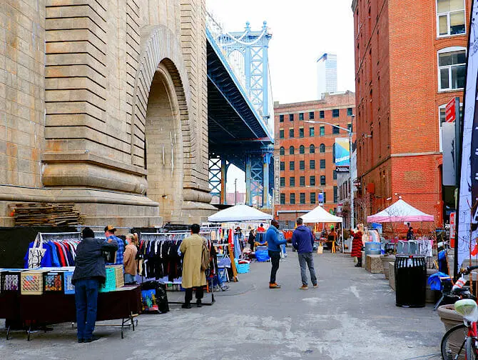 DUMBO i New York - Flea market
