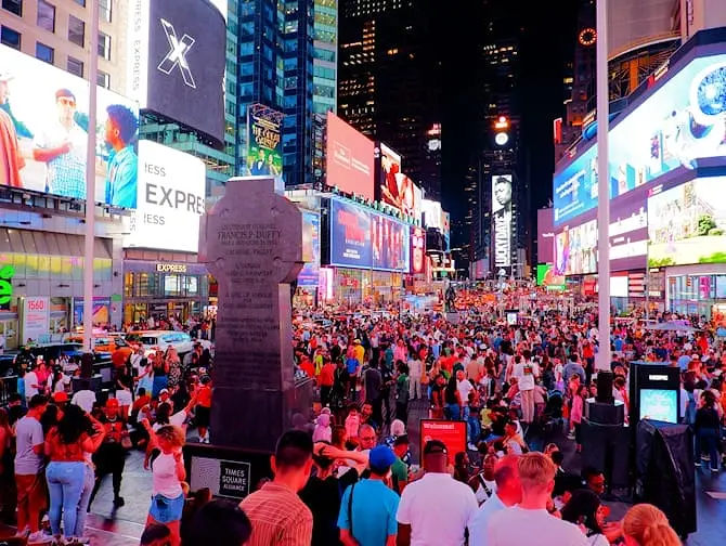 Times Square in New York