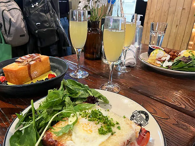 Brunch i New York