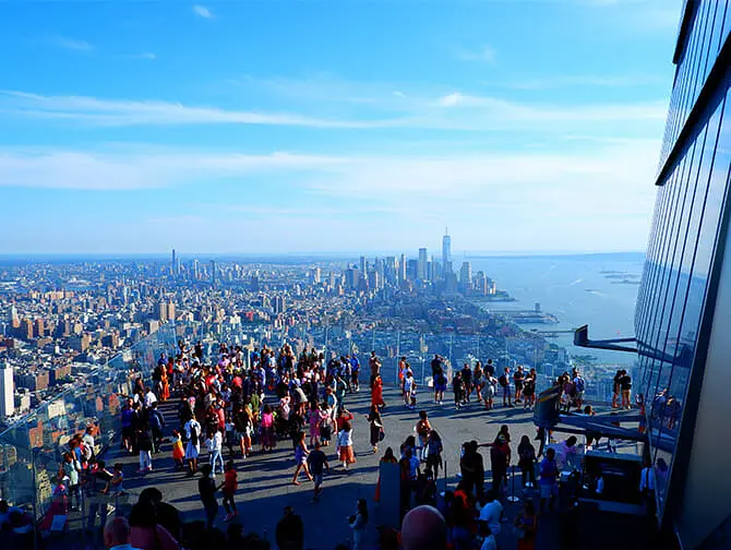 City Climb at Edge i New York - Observationsdæk