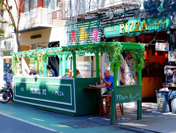 Bedste Pizza i New York - Prince Street Pizza NYC