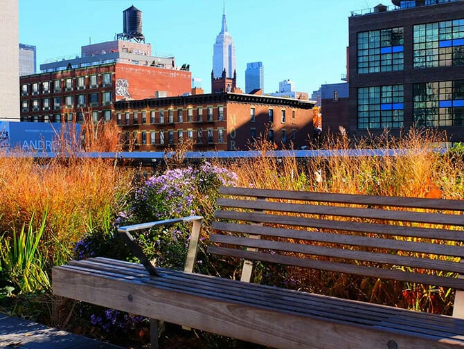 New York vandreruter - High Line-Hudson Yards