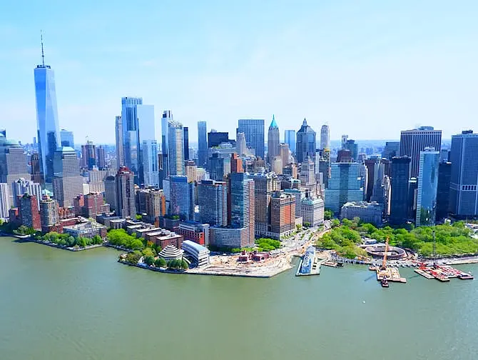 Helikopter Transfer mellem JFK- eller Newark Airport og Manhattan - flyvning