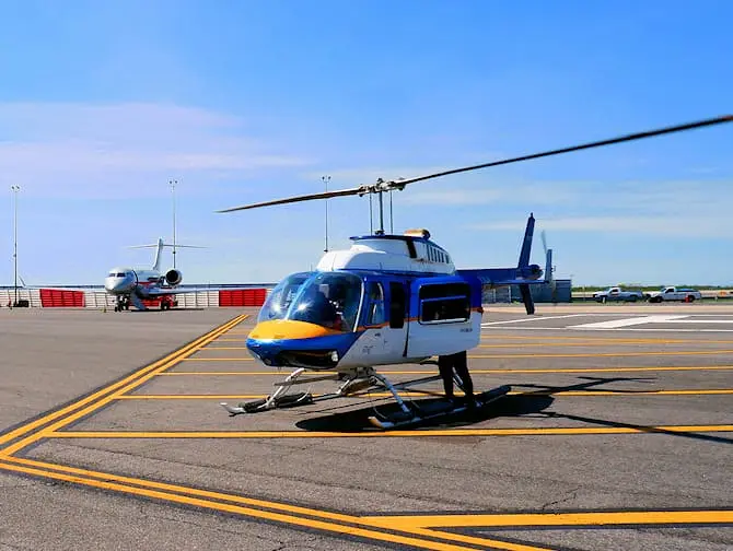 Helikopter Transfer mellem JFK- eller Newark Airport og Manhattan